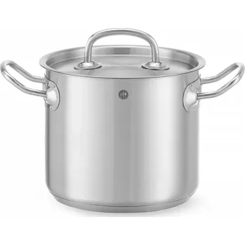 Hrnec Vysoký hrnec s poklicí, HENDI, Kitchen Line, 45L, 400x(H)360mm | 837146