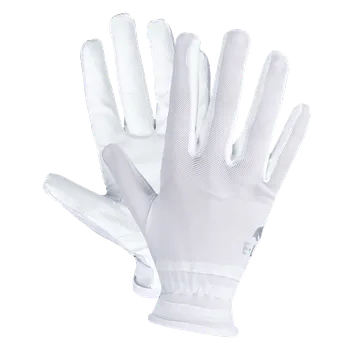 Jezdecké rukavice Letní jezdecké rukavice Sunny bílé Barva: Bílá, Velikost: XL
