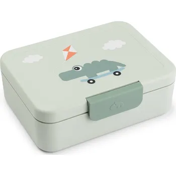 Svačinový box Done by deer, Dětský svačinový box s přihrádkami Playground - Formadore