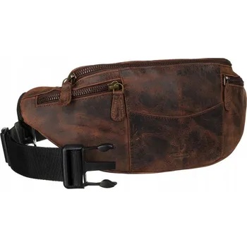 Outdoorové zavazadlo PETERSON pánská ledvinka z pravé kůže