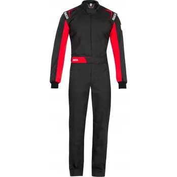 Moto bunda Kombinéza Sparco ONE 2021 černá a červená vel. XL