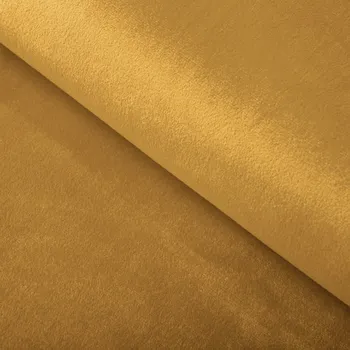 Sametová látka Velvet Premium SVP-047 Hořčicová - šířka 145 cm