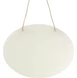 Fotorámeček na zavěšení akryl ovál - 30 x 23 cm sublimace termotransfer