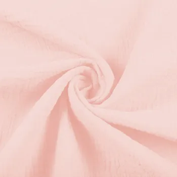 Mušelín dvojitá gázovina MSN-077 Bledě růžová - metráž šířka 140 cm