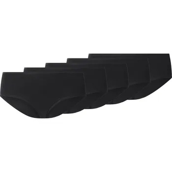 Dámské spodní prádlo esmara® Dámské kalhotky XXL Hipster, 5 kusů (černá, XXL(52/54))