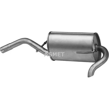 Tlumič výfuku Zadní tlumič výfuku ASMET 19.026