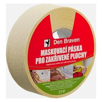 Lepicí páska DEN BRAVEN Maskovací páska pro zakřivené plochy 50mmx 50m B7052