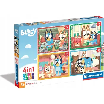 Puzzle Clementoni Puzzle 4v1 Bluey 21526