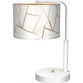 Lampička Noční lampa bílo-zlatá E27 ZIGGY EKO-LIGHT