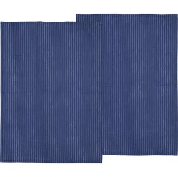 Södahl, Kuchyňské utěrky Line Organic 50 x 70 cm sytě modré 2 ks - Formadore