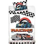 Povlečení Auta Racing Drag bílé 140 x…