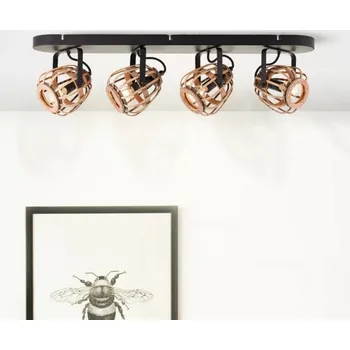 Brilliant 99616/76 Stropní svítidlo NIKKA přírodní ratan