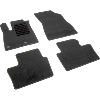 autokoberec Autokoberce textilní přesné černé / černé obšití - Renault Austral (Typ HHN) (2022-) 5-sedadel