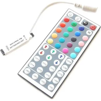 Příslušenství pro LED osvětlení HurtLED Mini RGB ovladač 72W infračervené dálkové ovládání 44F