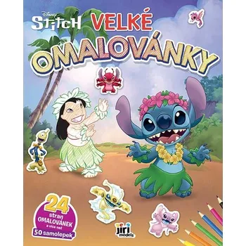 omalovánky Velké omalovánky Lilo & Stitch