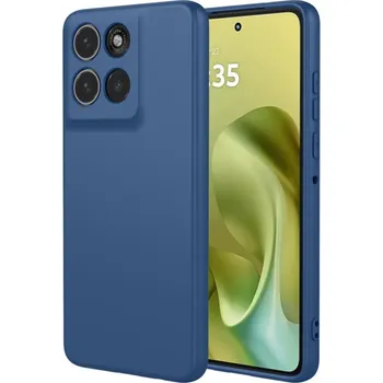 Pouzdro na mobilní telefon Soft Color Case pro Motorola Moto G86 5G modré
