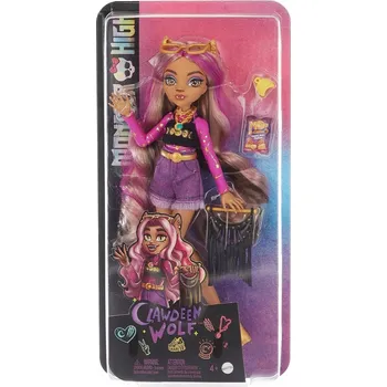 Panenka PANENKA MONSTER HIGH CLAWDEEN WOLF STUDIO panenka + příslušenství HKY72