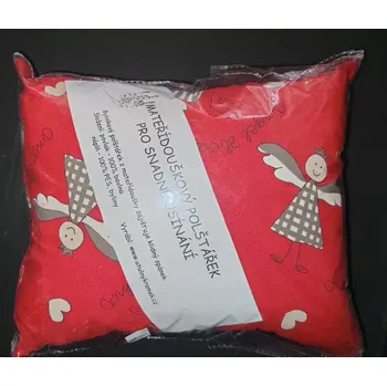 Dekorativní polštářek Mateřídouškový polštářek - andílek (Polštářek s anděla)