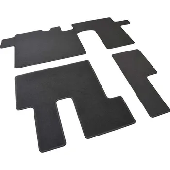 autokoberec Autokoberce textilní přesné černé / černé obšití - Hyundai Staria (Typ US4) (2021-) druhá a třetí řada sedadel 9-sedadel