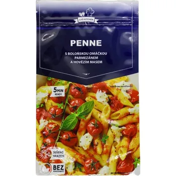 Sušené ovoce FREEZE DRY COMPANY s.r.o. Penne s boloňskou omáčkou FDC mrazem sušené Lyo