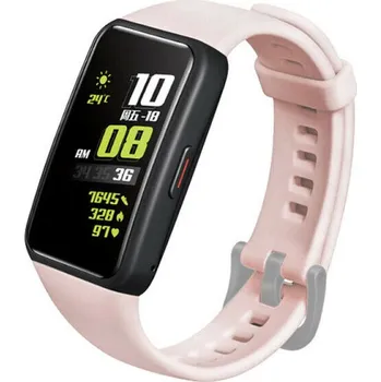 Silikonový řemínek FIXED Silicone Strap pro Huawei Band 6, růžový