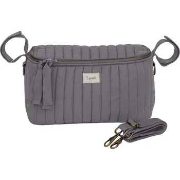 Úložný box 3 sprouts, Organizér na kočárek 3 Sprouts prošívaný šedý - Formadore