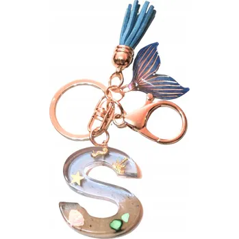 Přívěsek Přívěsek s písmenem S – plážový půvab, krásná ozdoba na klíče