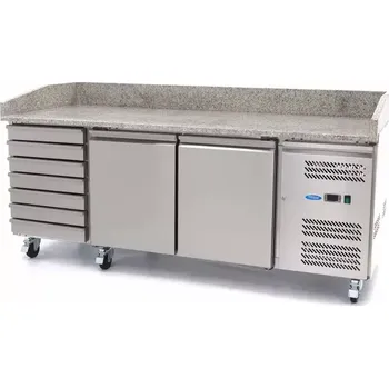 Pec na pizzu Maxima Lednice na pizzu 2 dveře - 202 cm - 780 l - 7 zásuvek | 09400210