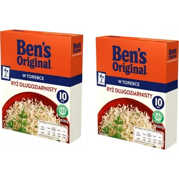 Rýže Rýže dlouhozrnná Uncle Ben's 0,5 kg (4 x 125 g)