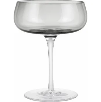 Stolování Blomus, Sklenice na šampaňské Belo Saucer kouřové 2 ks - Formadore