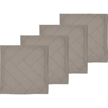 Papírový ubrousek Södahl, Ubrousky Tiles Damask taupe 4 ks - Formadore