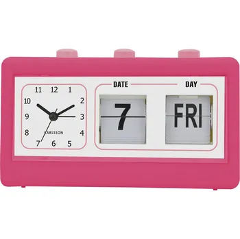 Budík Karlsson, Budík Data Flip růžový - Formadore