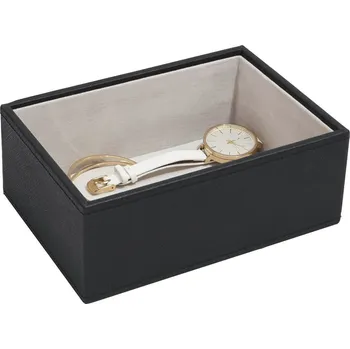 Šperkovnice Stackers, Krabička na šperky Stackers open mini černá samet - Formadore