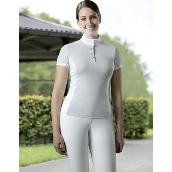 Závodní triko Della Sera Performance HKM Barva: šedá/bílá, Velikost: M