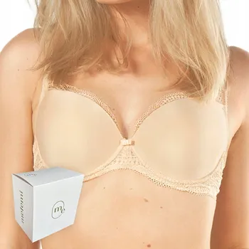 Podprsenka Mefemi push-up podprsenka béžová velikost 70C