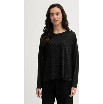 Pyžamové tričko s dlouhým rukávem BOSS B Logo LS-Shirt 50550693 černá 99X, vel. XS