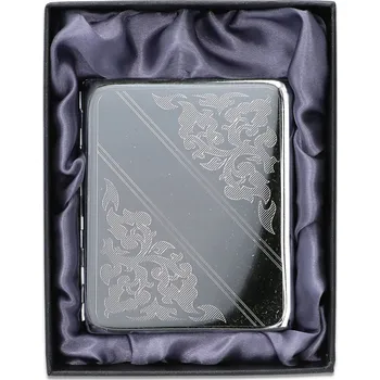 POUZDRO NA CIGARETY V DÁRKOVÉ KRABIČCE S GRAVÍROVÁNÍM KVĚTIN