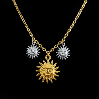 Náhrdelník Unikátní náhrdelník „Sluneční kouzlo“ z chirurgické oceli č. 1794