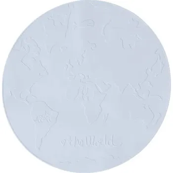 OYOY, Prostírání The World, 39 cm, světle modré - Formadore