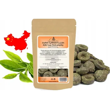 Čaj Zelený čaj China Yunnan Pu Erh Mini Tuo Cha Sheng - 100 g