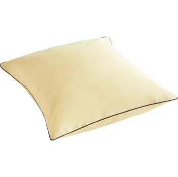 Povlečení Hay, Povlak na polštář Outline 65 x 65 cm světle žlutý - Formadore