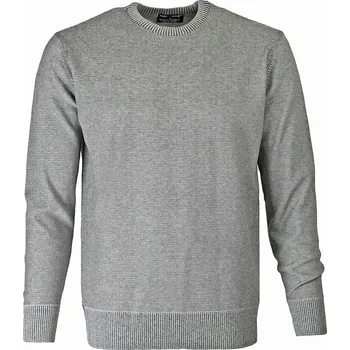 Pánský svetr Elegantní PÁNSKÝ SVETR Klasický ŠEDÝ M Pako Jeans