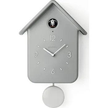 Hodiny Guzzini, Kukačkové hodiny QQ světlý šedé - Formadore