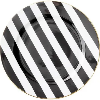 Talíř La Mania Home, Jídelní talíř Stripes 32 cm - Formadore