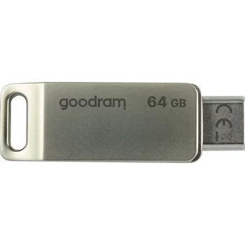 USB flash disk Flash disk GOODRAM ODA3-0640S0R11 64 GB USB 3.1 typ C, USB 3.2 stříbrný