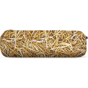Polštář Foonka, Pohankový polštář válec Foonka sláma 50 x 15 cm - Formadore