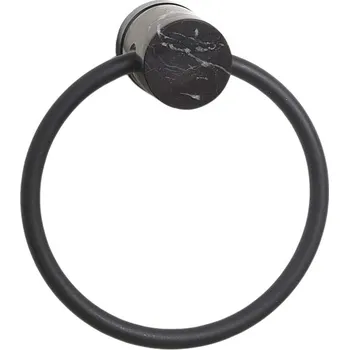 Držák na ručník Aquanova, Držák na ručník Nero černý - Formadore