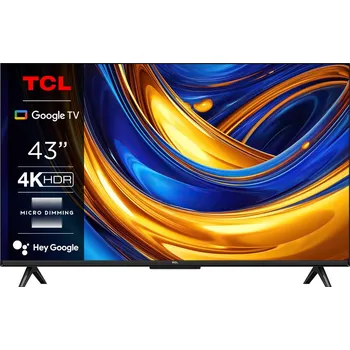 Elektronika TCL 43P655 TV SMART Google TV + DOPRAVA ZDARMA