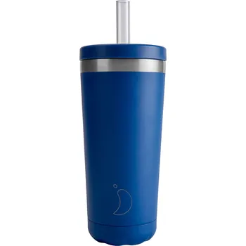 Chilly's Bottles, Termohrnek Original se slámkou, 500 ml, modrý - Formadore