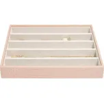 Stackers, Krabička na šperky Stackers Croc s 5 přihrádkami classic růžová - Formadore
